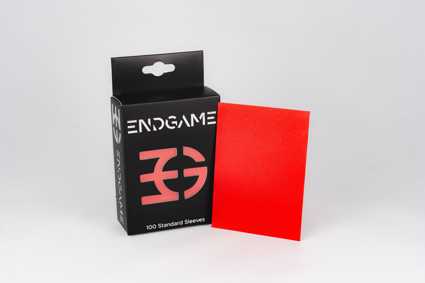 ENDGAME Standard Size Sleeves - 100 Count - Poppy Red