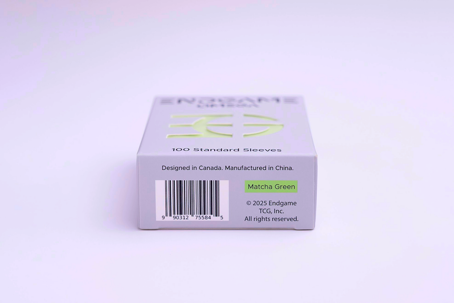 ENDGAME: OMEGA Standard Size Sleeves - Matcha Green (100 Count)