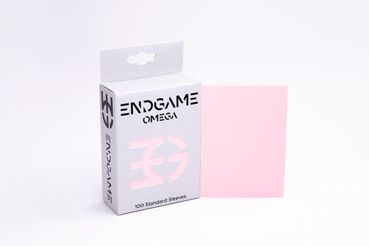 ENDGAME: OMEGA Standard Size Sleeves - Sakura Pink (100 Count)