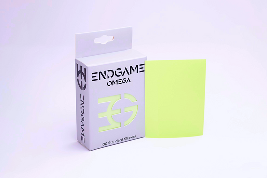 ENDGAME: OMEGA Standard Size Sleeves - Matcha Green (100 Count)